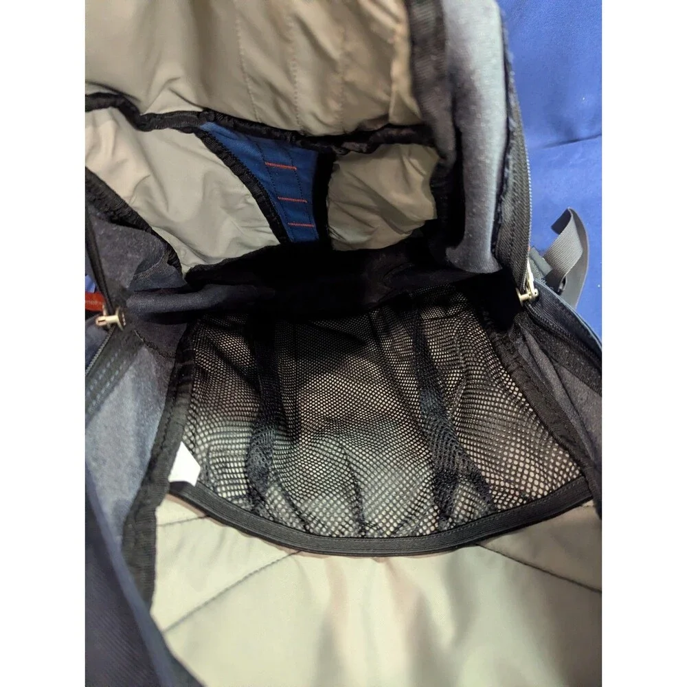 Vintage 2005 REI Half Dome Backpack 25L Blue Black Topo Logo Daypack Gorpcore